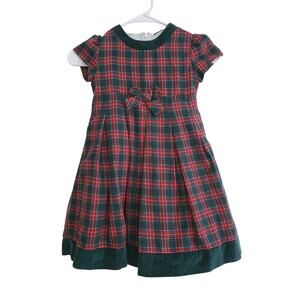 6 Anavini Plaid dress excellent condition